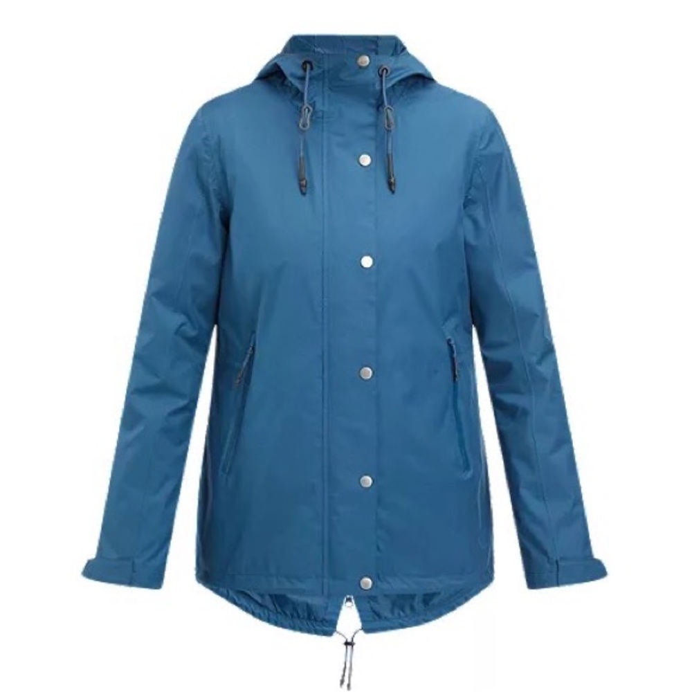 New McKinley Womens Breathable Windbreaker Hooded Jacket Water Repelling Size XS